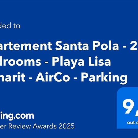 Apartement Santa Pola - 2 Bedrooms - Playa Lisa Tamarit - Airco - Parking Экстерьер фото